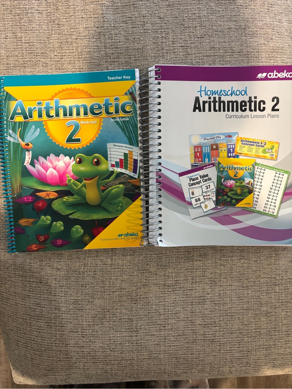 Abeka Homeschool Arithmetic 2 Curriculum & work text answer key